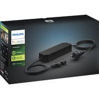 Philips Hue Hue Alimentatore a bassa tensione per esterni 100 Watt, Alimentazione elettrica Nero, Philips Alimentazione da 100 W per esterni, Alimentazione elettrica di illuminazione, Nero, Plastica, Giardino, Cortile, IP67, II