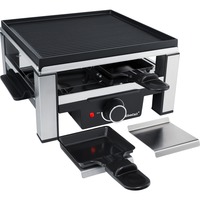 Steba Guss-Raclette RC 104 Nero/in acciaio inox