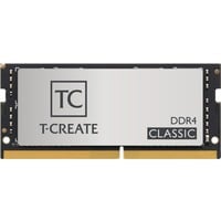 Team Group T-CREATE CLASSIC memoria 8 GB 1 x 8 GB DDR4 2666 MHz argento, 8 GB, 1 x 8 GB, DDR4, 2666 MHz, 260-pin SO-DIMM