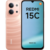 Xiaomi Redmi 15C 128GB, Handy arancione 
