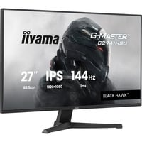iiyama G-MASTER G2741HSU-B1 Monitor PC 68,6 cm (27") 1920 x 1080 Pixel Full HD Nero, Monitor di gioco Nero (opaco), 68,6 cm (27"), 1920 x 1080 Pixel, Full HD, Nero