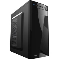 Aerocool CS‐1101 Midi Tower Nero, Chassis Tower Nero, Midi Tower, PC, Nero, ATX, micro ATX, Mini-ATX, Acciaio, 15 cm
