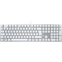 CHERRY KC 200 MX tastiera Universale USB QWERTZ Tedesco Argento, Bianco bianco/Argento, Full-size (100%), Cablato, USB, Interruttore a chiave meccanica, QWERTZ, Argento, Bianco
