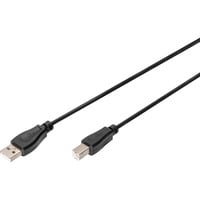 Digitus Cavo di collegamento USB 2.0 USB-A (spina) > USB-B (spina) Nero