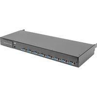 Digitus Switch KVM modulare 8 porte Nero