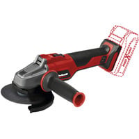 EINHELL Smerigliatrice angolare a batteria professionale AXXIO 18/115 Q, 18Volt rosso/Nero