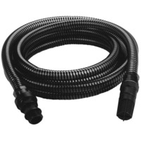 EINHELL Tubo di aspirazione per pompa in plastica, Tubo flessibile Nero