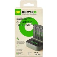 GP Batteries GPRCKCHM452D440, Caricabatterie grigio