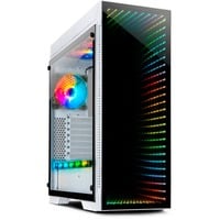 Inter-Tech X-908 Infini 2 Tower Bianco, Chassis Tower bianco, Tower, PC, Bianco, ATX, EATX, ITX, uATX, Multi, Ventole
