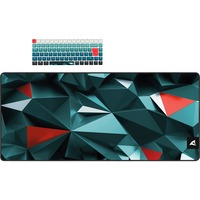 Sharkoon SKILLER SGK50 S3 Design Bundle D1, set grigio-verde/Rosso