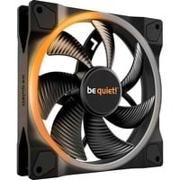 be quiet! Light Wings | 140mm PWM Case per computer Ventilatore 14 cm Nero 1 pz, Ventola Nero, Ventilatore, 14 cm, 1500 Giri/min, 23,3 dB, 56 pdc/min, 95,14 m³/h