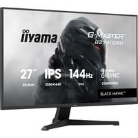 iiyama G-MASTER G2741QSU-B1 Monitor PC 68,6 cm (27") 2560 x 1440 Pixel 4K Ultra HD QLED Nero, Monitor di gioco Nero (opaco), 68,6 cm (27"), 2560 x 1440 Pixel, 4K Ultra HD, QLED, 1 ms, Nero