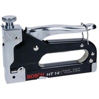 Bosch 0 603 038 001 pistola pinzatrice manuale Nero, Acciaio inox, Graffatrice Nero/Argento, Nero, Acciaio inox, Acciaio, 53, 41, 4 - 8 mm, 1 pz