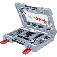 Bosch Premium X-Line Set di punte per trapano 22 pz, Trapano & Set di bit verde, Trapano, Set di punte per trapano, Cemento, Metallo, Legno, Attacco cilindrico, 3 - 10 mm, 2 - 6 mm
