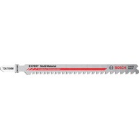Bosch T367XHM Lama per seghetto alternativo Carburo 2 pz, Lama per sega Lama per seghetto alternativo, Alluminio, Mortaio, Plastica, Acciaio, Legno con chiodi, Carburo, Acciaio inox, 5 - 7, 3,5 mm