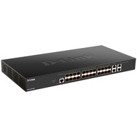 D-Link DXS-1210-28S switch di rete Gestito L2/L3 10G Ethernet (100/1000/10000) 1U Nero, Interruttore Gestito, L2/L3, 10G Ethernet (100/1000/10000), Montaggio rack, 1U