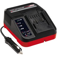 EINHELL Caricabatterie per auto Power X-Car 3A Nero/Rosso