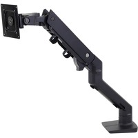 Ergotron HX Series 45-647-224 supporto da tavolo per Tv a schermo piatto 124,5 cm (49") Nero Scrivania, Base per monitor Nero, Morsa, 19,1 kg, 124,5 cm (49"), 100 x 100 mm, Regolazione altezza, Nero