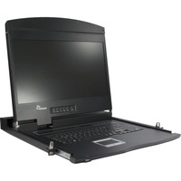 Inter-Tech AS-9104 DLS console a rack 48,3 cm (19") 1366 x 768 Pixel Acciaio Nero 48,3 cm (19"), 1366 x 768 Pixel, 300 cd/m², 1000:1, TFT, DVI-I