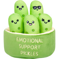 Just Play Cetrioli di supporto emotivo, Peluche animali 