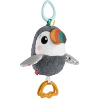 Mattel HNX66, Peluche animali grigio/Bianco