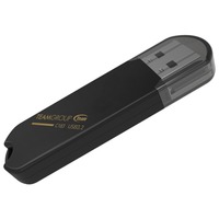 Team Group C183 unità flash USB 256 GB USB tipo A 3.2 Gen 1 (3.1 Gen 1) Nero, Chiavetta USB Nero, 256 GB, USB tipo A, 3.2 Gen 1 (3.1 Gen 1), 100 MB/s, Cuffia, Nero