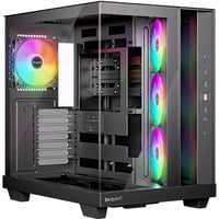 be quiet! Light Base 500 LX Black Midi Tower Nero, Chassis Tower Nero, Midi Tower, PC, Nero, ATX, micro ATX, Mini-ITX, Acrilonitrile butadiene stirene (ABS), Vetro, Acciaio, Gaming
