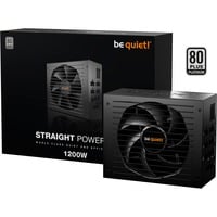 be quiet! Straight Power 12 alimentatore per computer 1200 W 20+4 pin ATX ATX Nero, Alimentatore PC Nero, 1200 W, 110 - 240 V, 1270 W, 50/60 Hz, 15/7.5 A, 150 W