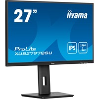 iiyama XUB2797QSU-B2, Monitor LED Nero (opaco)