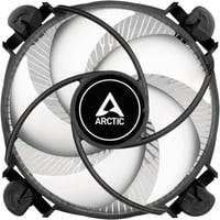 ARCTIC Alpine 17 Processore Raffreddatore d'aria 9,2 cm Nero, Argento 1 pz, raffreddamento CPU Nero/Bianco, Raffreddatore d'aria, 9,2 cm, 100 Giri/min, 2000 Giri/min, 0,3 son, Nero, Argento