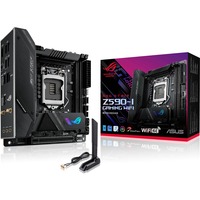 ROG STRIX Z590 I GAMING WIFI Intel Z590 LGA 1200 mini ITX, Scheda madre ROG STRIX Z590 I GAMING WIFI Intel Z590 LGA 1200 mini ITX, Scheda madre
