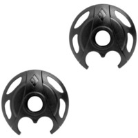 Flex Tech Tips 2 pezzo(i) Nero Bastone da trekking Punta, Scritto Flex Tech Tips 2 pezzo(i) Nero Bastone da trekking Punta, Scritto