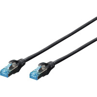 Digitus Cavo patch CAT 5e SF/UTP 1m Nero