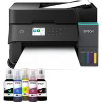Epson EcoTank ET-3950 Ad inchiostro A4 4800 x 1200 DPI 35 ppm Wi-Fi, Stampante multifunzione Nero, Ad inchiostro, Stampa a colori, 4800 x 1200 DPI, A4, Stampa diretta, Nero