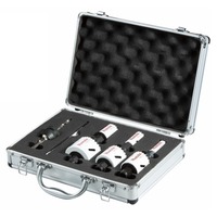 Makita Set di seghe a tazza EZYCHANGE-BIM Elettricista E-12310, Ø 16 - 51mm, Sega a tazza 