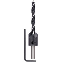 Bosch 2 608 596 394 punta per trapano Punta per trapano elicoidale 2, 1 Trapano, Punta per trapano elicoidale, 7 mm, 105 mm, Legno, 1,6 cm