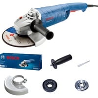 Bosch GWS 2200 P PROFESSIONAL smerigliatrice angolare 23 cm 6500 Giri/min 2200 W 5,3 kg blu, 6500 Giri/min, 23 cm, AC, 5,3 kg