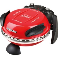 G3 Ferrari Delizia macchina e forno per pizza 1 pizza(e) 1200 W Rosso rosso/Nero, 1 pizza(e), Acciaio inossidabile, 31 cm, Meccanico, 400 °C, Rosso