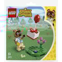 LEGO Animal Crossing Tom Nook e regalo con palloncino, Giochi di costruzione 