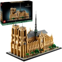 Architecture 21061 Notre-Dame de Paris, Kit Modellismo per Adulti di Monumento da Collezione, Regalo per Mamma o Papà, Giochi di costruzione