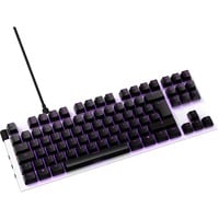 NZXT KB-1TKDE-WR tastiera USB QWERTZ Tedesco Bianco, Tastiera da gioco bianco/Nero, Tenkeyless (80 - 87%), USB, Interruttore a chiave meccanica, QWERTZ, LED, Bianco