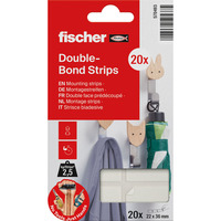 fischer 570493, Nasto adesivo bianco