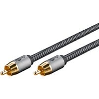 goobay 65296, Cavo Nero/Argento