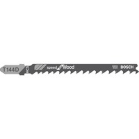 Bosch 2 608 637 880 lama per sega a gattuccio, sega a traforo e sega universale Lama per seghetto alternativo Acciaio al carbonio (HCS) 100 pz Lama per seghetto alternativo, Truciolare, Pannello in fibra, Legno dolce, Paniforte, Acciaio al carbonio (HCS), Grigio, 4 mm, 5,2 mm