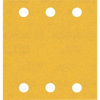Bosch 2 608 900 895 fornitura per utensili rotanti per molatura/levigatura Legno Carta abrasiva, Foglio abrasivo Carta abrasiva, Legno, Bosch, Marrone, Rettangolare, 115 mm