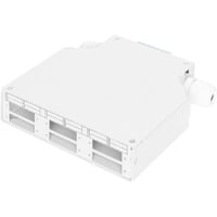Digitus Distribuzione LWL su guida DIN, Patch Panel grigio chiaro