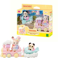 EPOCH Traumwiesen Sylvanian Families - Set gioco parco divertimenti Giro in treno, Giochi di costruzione 