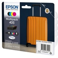 Epson Multipack 4-colours 405 DURABrite Ultra Ink Resa standard, Inchiostro a base di pigmento, Inchiostro a base di pigmento, 7,6 ml, 5,4 ml, 1 pz