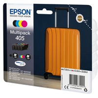 Epson Multipack 4-colours 405 DURABrite Ultra Ink, Inchiostro Resa standard, Inchiostro a base di pigmento, Inchiostro a base di pigmento, 7,6 ml, 5,4 ml, 1 pz