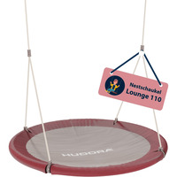 HUDORA Altalena nido Lounge 110 rosso/Beige